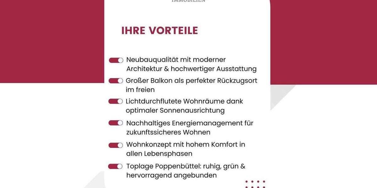 Etagenwohnung Hamburg Poppenbüttel - 2 Zimmer, 57 m&sup2;, 459.000&euro; | Angebot:25400849