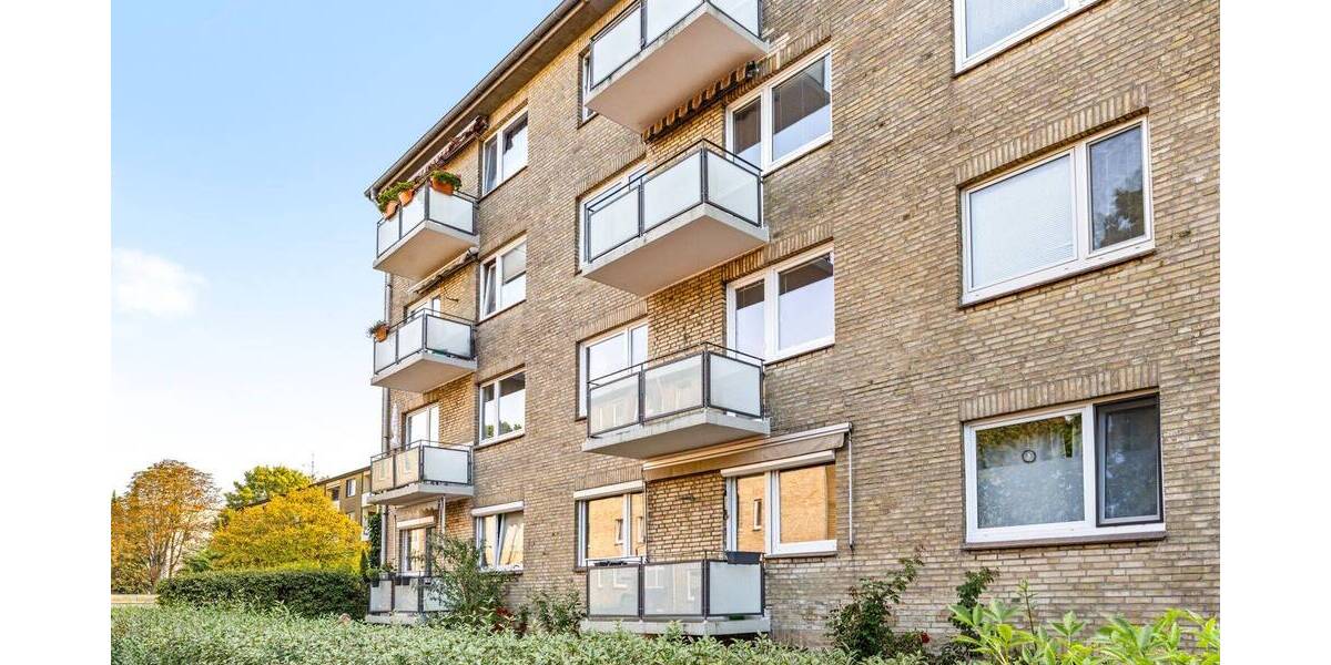 Toller Grundriss mit Balkon, hell und ruhig in Wilhelmsburg 3 zimmer