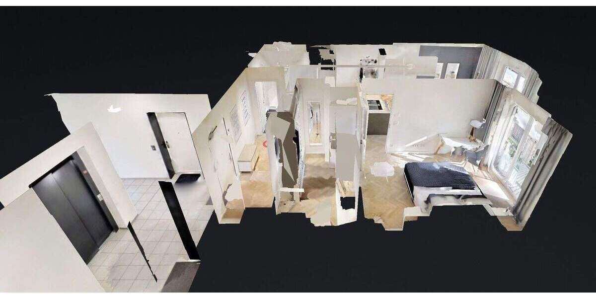 @HOME ? EXKLUSIVES DESIGN BUSINESS APARTMENT IM HERZEN HAMBURGS ? virtuelle Besichtigung möbliert 2 zimmer