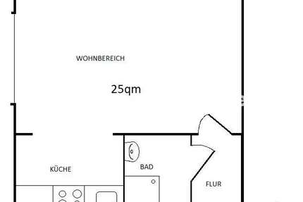 Wohnung Hamburg-Nord Nord - 1 Zimmer, 24 m&sup2;, 350&euro; | Angebot:27089779