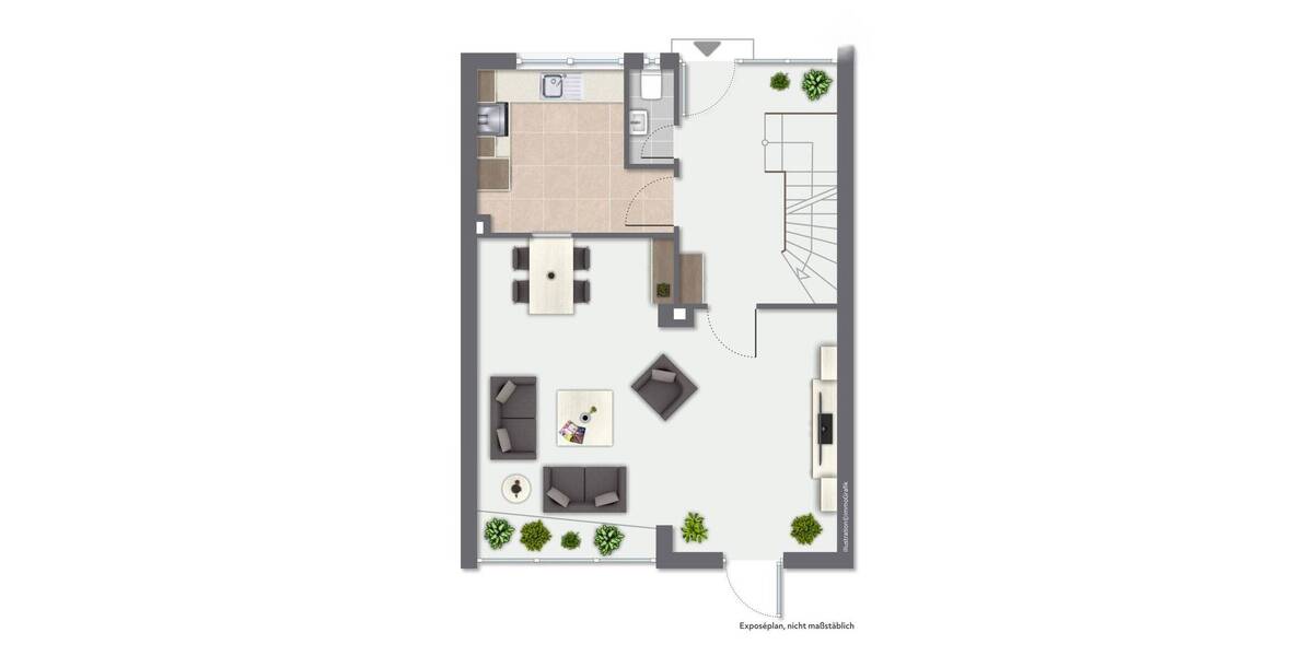 Reihenmittelhaus Bargteheide - 4 Zimmer, 96 m&sup2;, 215.000&euro; | Angebot:26752884