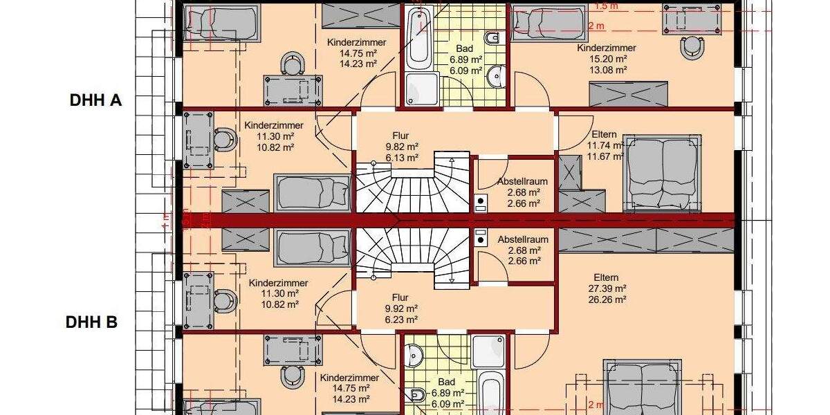 Neubaumittelreihenhaus in grüner Umgebung von Osdorf! 4 zimmer