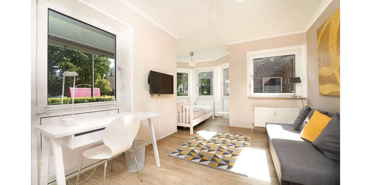 Zimmer Hamburg Niendorf - 1 Zimmer, 1.200&euro; | Angebot:26934475