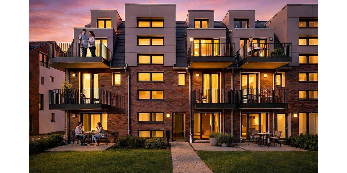 Etagenwohnung Hamburg Poppenbüttel - 3 Zimmer, 89 m&sup2;, 2.015&euro; | Angebot:26786857