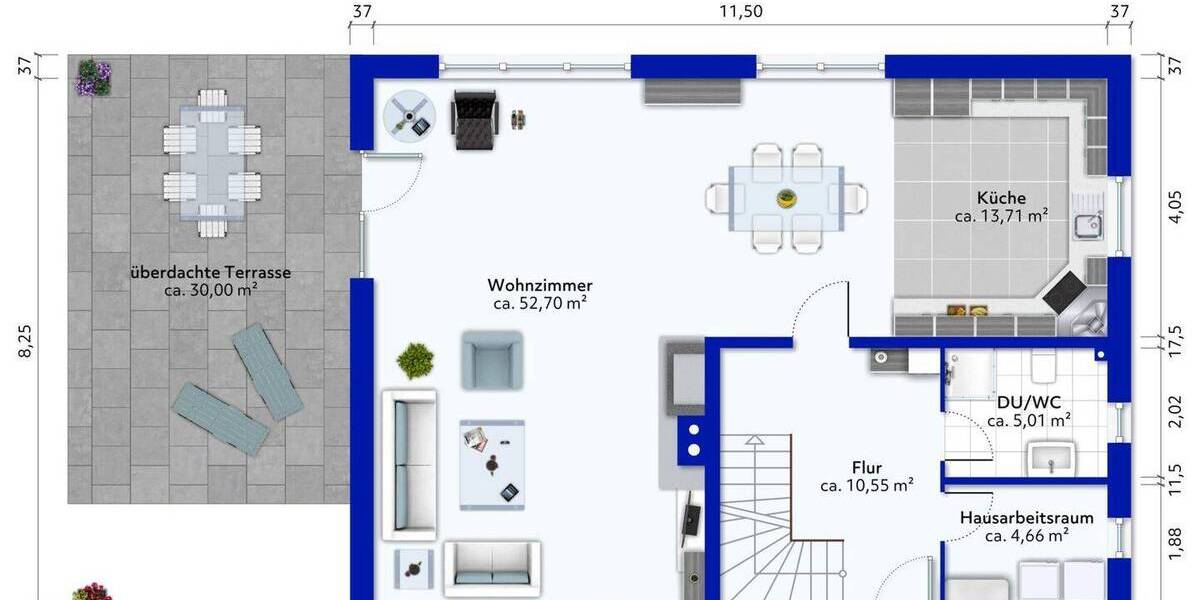 Einfamilienhaus Hamburg Lemsahl-Mellingstedt - 4 Zimmer, 152 m&sup2;, 995.000&euro; | Angebot:26391780