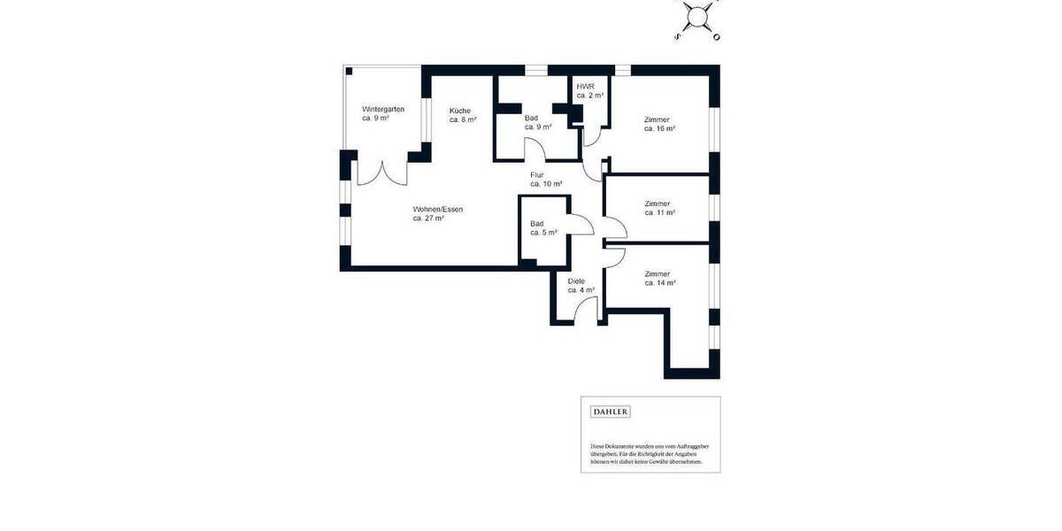 Etagenwohnung Hamburg / Wellingsbüttel Wellingsbüttel - 4 Zimmer, 110 m&sup2;, 835.000&euro; | Angebot:26203829