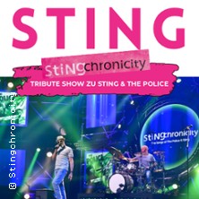 Sting & The Police Tribute Show - Stingchronicity 31.01.2027 Veranstaltungszentrum Burg Seevetal
