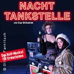 Nacht-Tankstelle