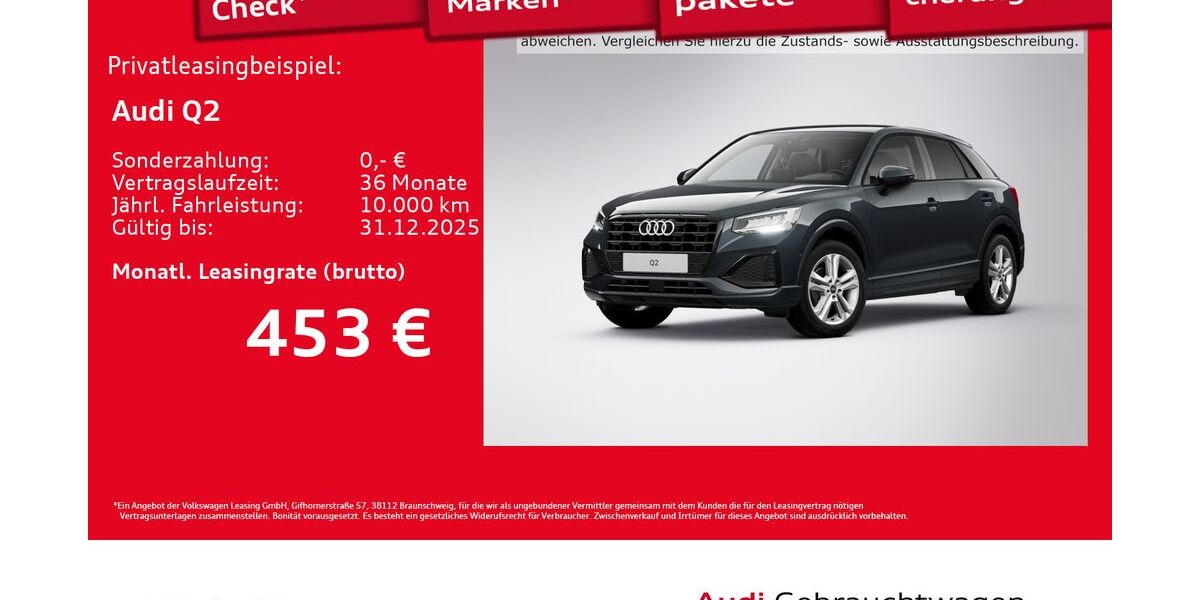 Audi Q2 4.911 km 34.411 € Hamburg 22529