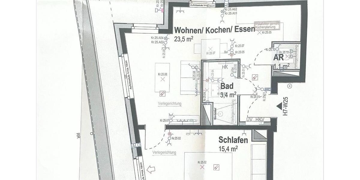 Einfamilienhaus Hamburg Rothenburgsort - 2 Zimmer, 52 m&sup2;, 1.790&euro; | Angebot:27728094