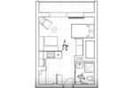 Etagenwohnung Hamburg Langenhorn - 1 Zimmer, 27 m&sup2;, 265.000&euro; | Angebot:26857328