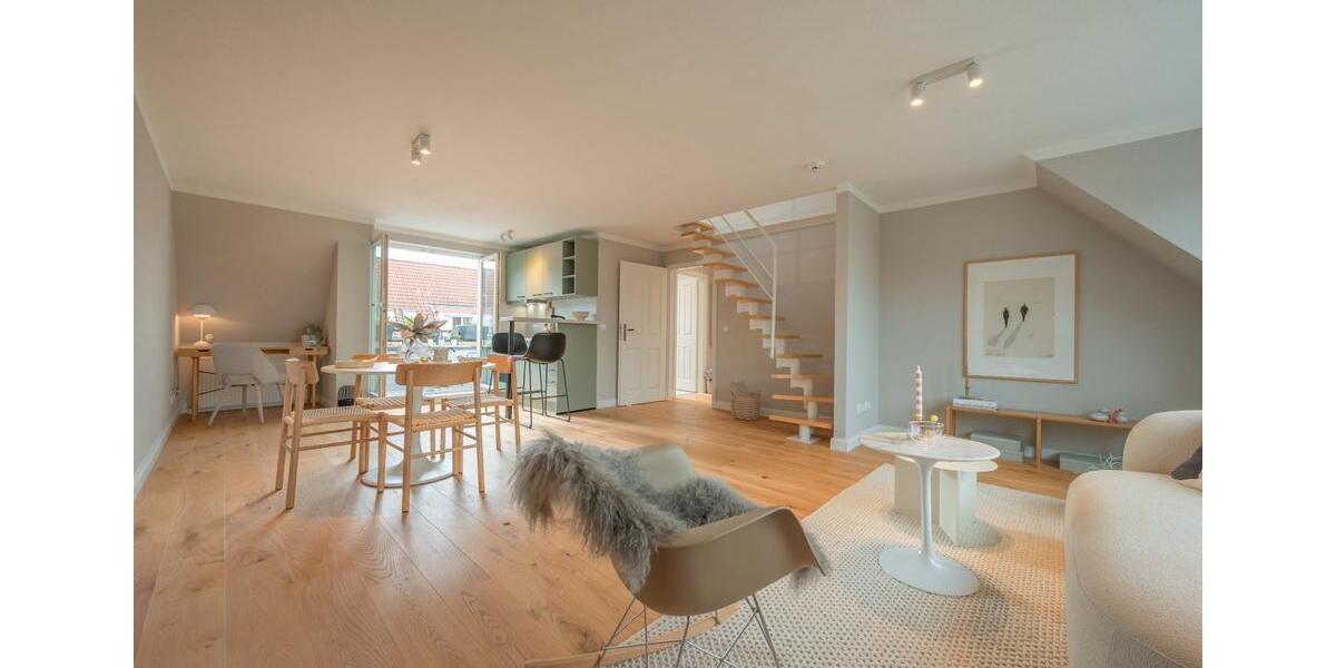 Dachgeschoßwohnung Hamburg Alsterdorf - 2 Zimmer, 56 m&sup2;, 365.000&euro; | Angebot:27147275