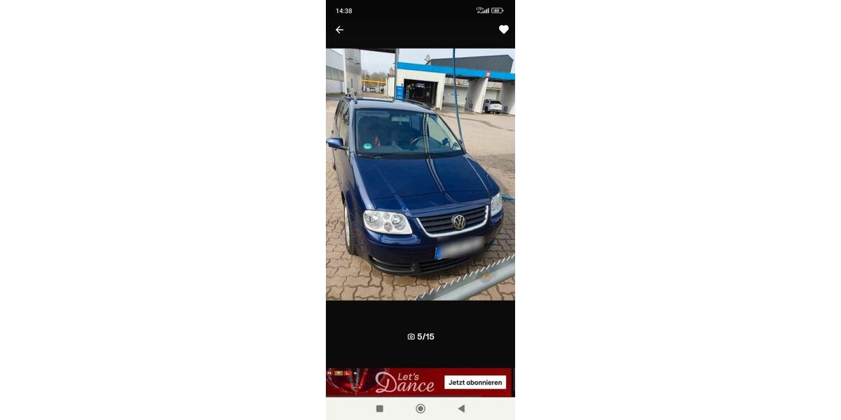 VW Touran 218.000 km 2.999 &euro; Hamburg 20099
