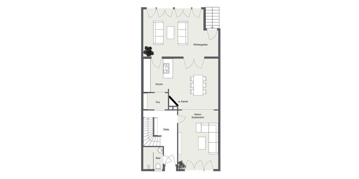 Reihenendhaus Rosengarten - Vahrendorf Vahrendorf - 4 Zimmer, 120 m&sup2;, 1.900&euro; | Angebot:25107694
