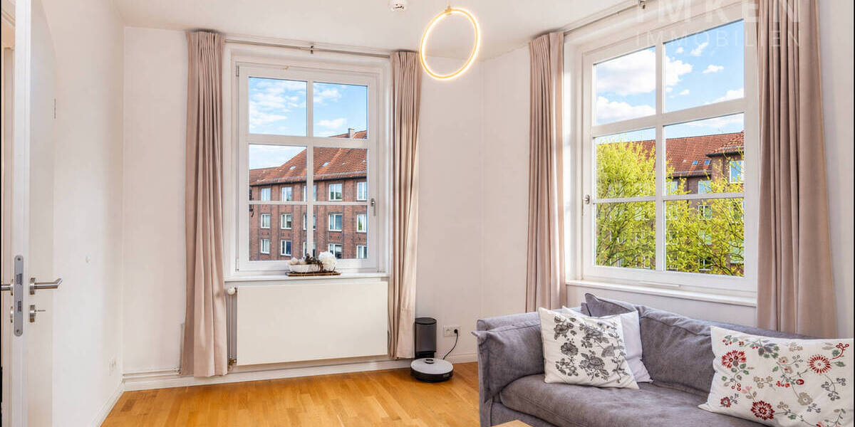 Etagenwohnung Hamburg Barmbek-Süd - 2 Zimmer, 54 m&sup2;, 398.000&euro; | Angebot:26218215