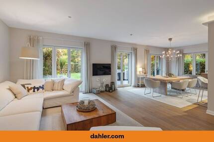 Luxuriös, modern, stilvoll - exklusive Gartenwohnung im grünen Volksdorf 4 zimmer