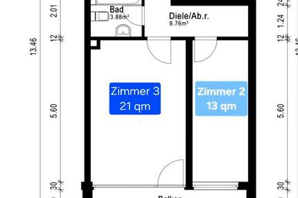 Wohnung Hamburg Harburg - 1 Zimmer, 13 m&sup2;, 650&euro; | Angebot:25283138