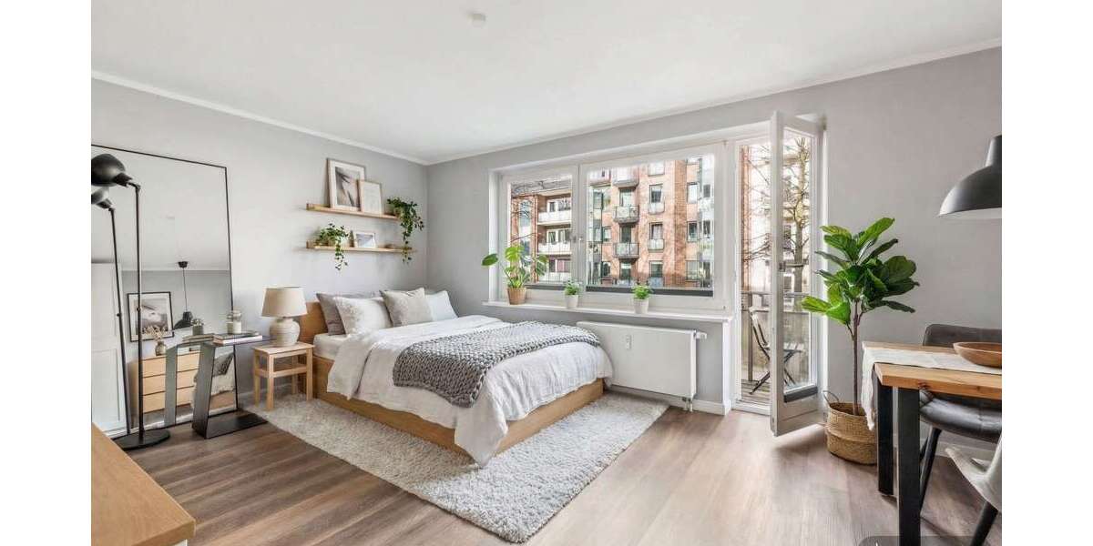 Etagenwohnung Hamburg Eimsbüttel - 1 Zimmer, 26 m&sup2;, 198.000&euro; | Angebot:26459170