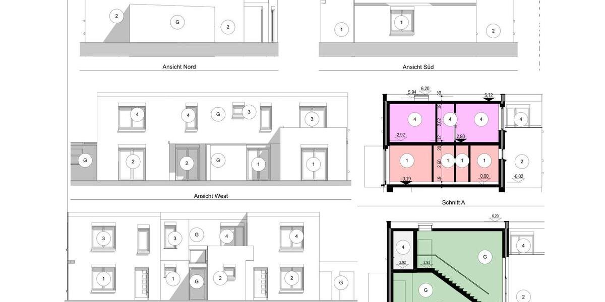 Etagenwohnung Hamburg Harburg - 2 Zimmer, 60 m&sup2;, 1.200&euro; | Angebot:26520386