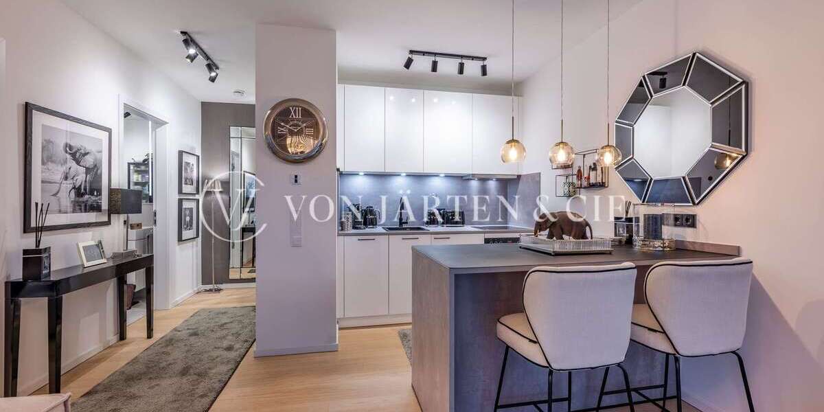 Etagenwohnung Hamburg Winterhude - 2 Zimmer, 56 m&sup2;, 715.000&euro; | Angebot:26403031