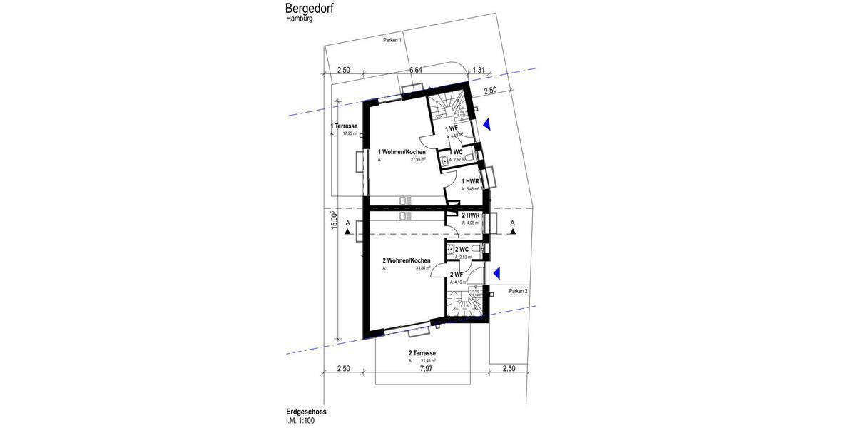 Mehrfamilienhaus, Wohnhaus Hamburg Lohbrügge Lohbrügge - 4 Zimmer, 136 m&sup2;, 895.000&euro; | Angebot:26694669