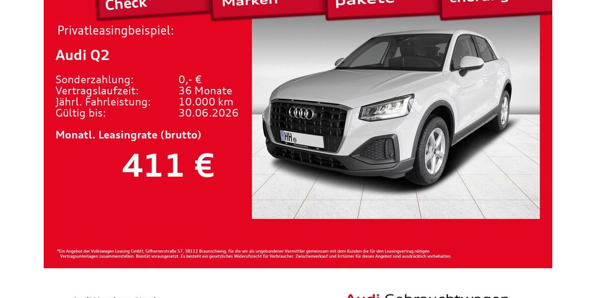 Audi Q2 1.127 km 29.920 &euro; Hamburg 22419