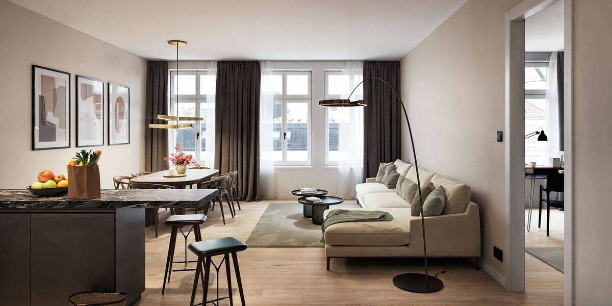 Etagenwohnung Hamburg Eimsbüttel - 3 Zimmer, 65 m&sup2;, 840.000&euro; | Angebot:26155595