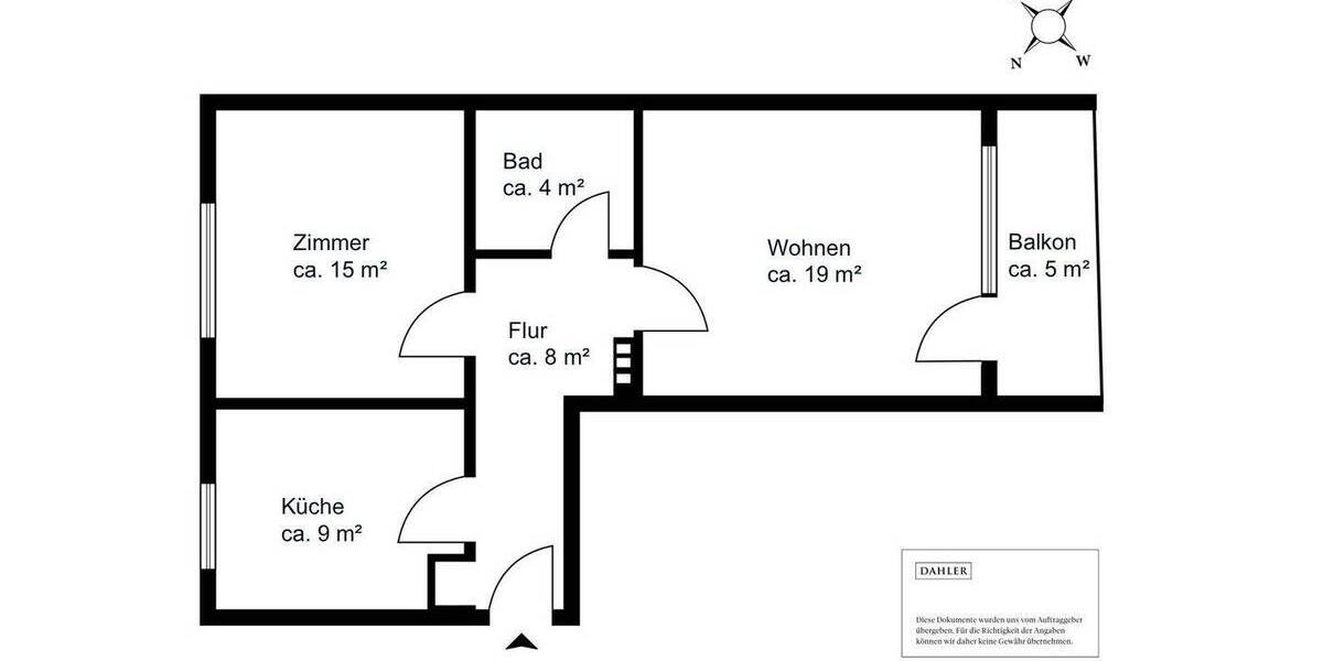 Etagenwohnung Hamburg / Tonndorf Tonndorf - 2 Zimmer, 57 m&sup2;, 249.000&euro; | Angebot:26730880