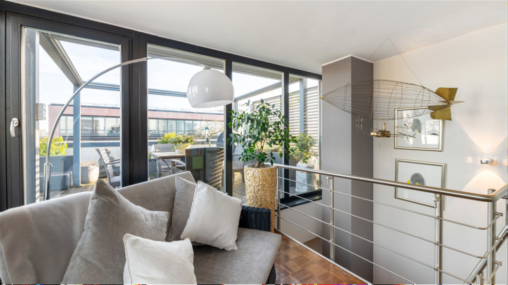 Über den Dächern der Hafencity: Hochwertige Wohnung mit großer eigener Dachterrasse