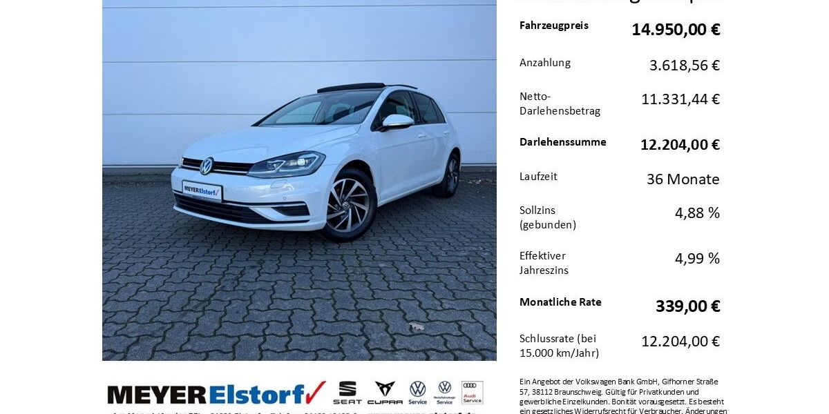 VW Golf 73.700 km 14.950 &euro; Neu Wulmstorf 21629