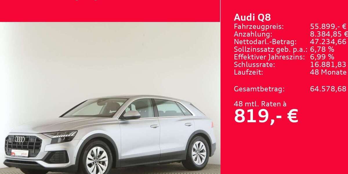 Audi Q8 77.357 km 55.899 &euro; Seevetal – Fleestedt 21217