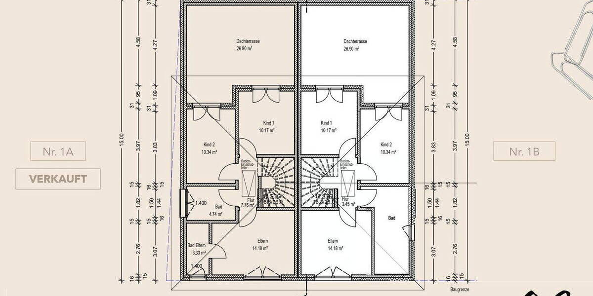 Doppelhaushälfte Hamburg Billstedt - 5 Zimmer, 150 m&sup2;, 589.000&euro; | Angebot:26160479