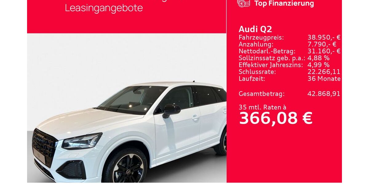 Audi Q2 14.900 km 34.925 &euro; Seevetal 21217