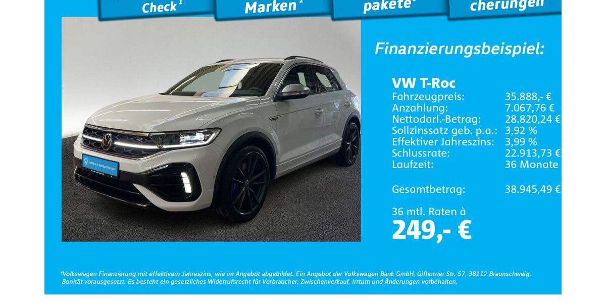 VW T-Roc 19.849 km 35.555 &euro; Hamburg 22761