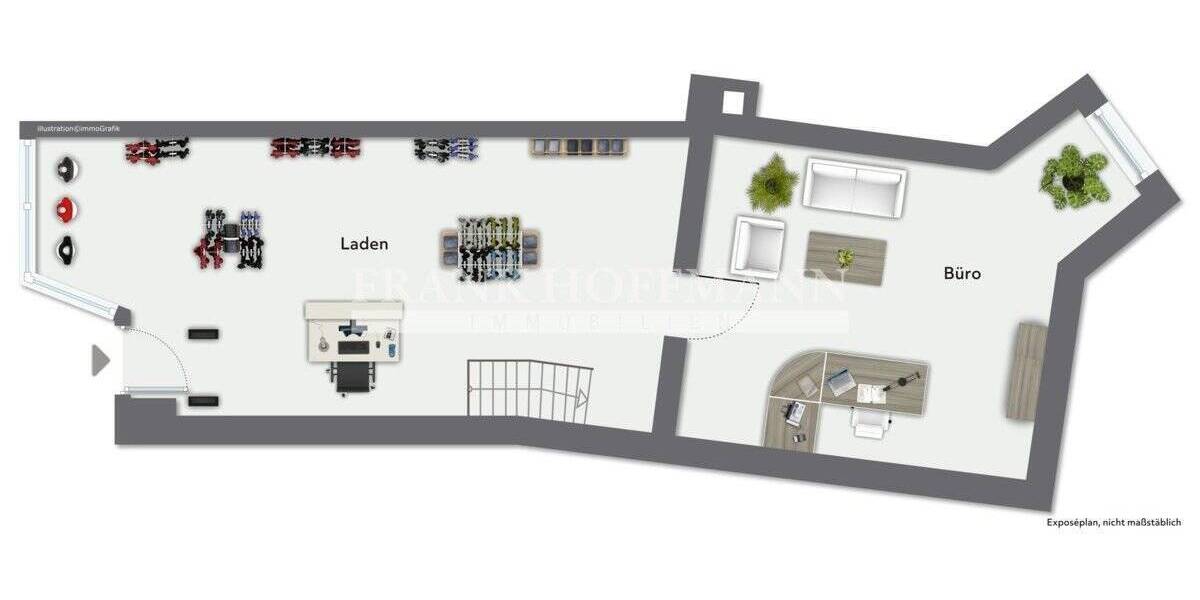 Gewerbeobjekt Hamburg Eimsbüttel - 2 Zimmer, 259.000&euro; | Angebot:25700506