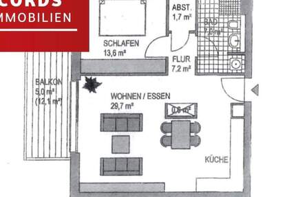 Repräsentative 2-Zimmer-Wohnung in Lokstedt 2 zimmer