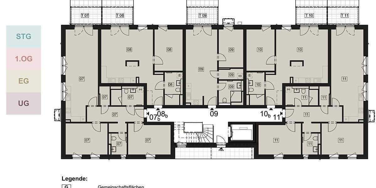 Terrassenwohnung Norderstedt Harksheide - 2 Zimmer, 349.900&euro; | Angebot:26205842