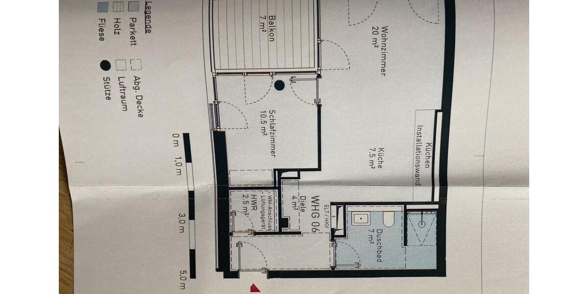 Etagenwohnung Hamburg Altona-Nord - 2 Zimmer, 55 m&sup2;, 690.000&euro; | Angebot:26413324