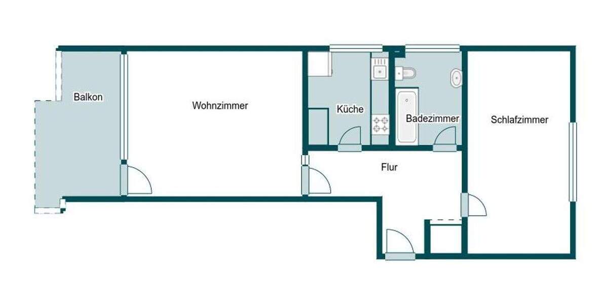 Schöne Raumgrößen - Tiefgaragenstellplatz 2 zimmer