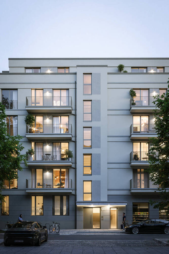 Stilvolle, barrierefreie 3-Zimmer-NeubauWohnung mit 2 Balkonen in Eimsbüttel