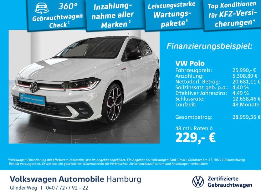 VW Polo 31.245 km 25.990 € Glinde 21509