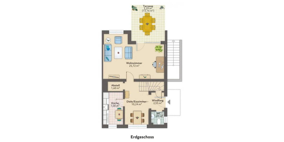 Reihenendhaus Norderstedt Harksheide - 6 Zimmer, 130 m&sup2;, 450.000&euro; | Angebot:26274273