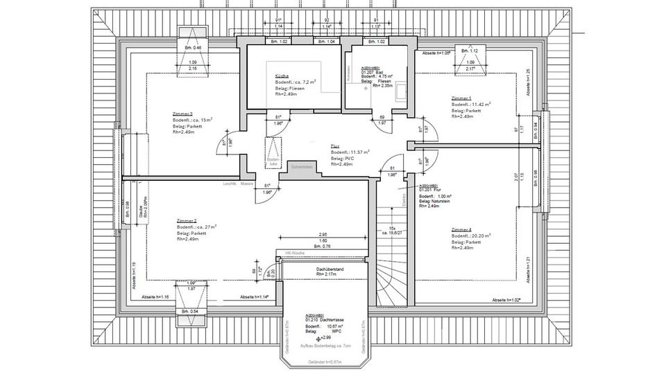 Etagenwohnung Tangstedt - 4 Zimmer, 106 m&sup2;, 1.350&euro; | Angebot:26347876
