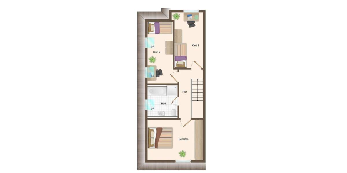 Doppelhaushälfte Hamburg Neugraben-Fischbek - 4 Zimmer, 96 m&sup2;, 1.600&euro; | Angebot:25675975