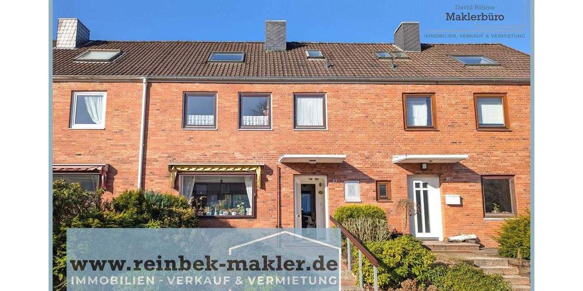Reihenmittelhaus Reinbek - 7 Zimmer, 119 m&sup2;, 369.000&euro; | Angebot:25605565