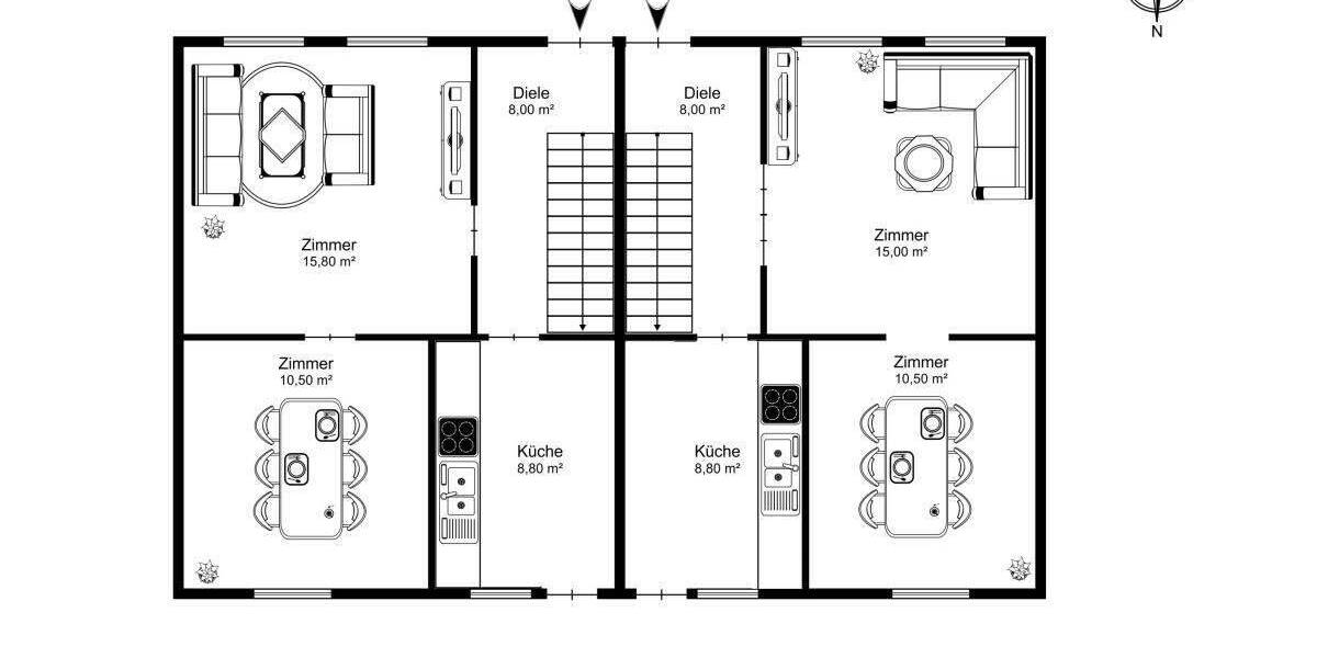 Einfamilienhaus Hamburg Bergedorf - 7 Zimmer, 170 m&sup2;, 695.000&euro; | Angebot:25313989