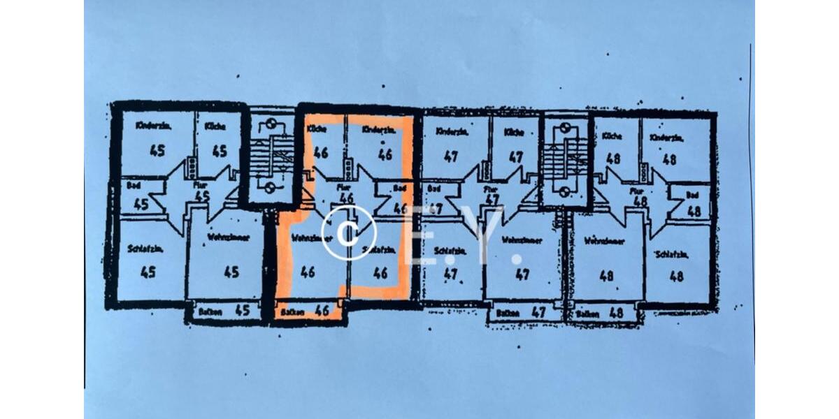Etagenwohnung Uetersen - 3 Zimmer, 65 m&sup2;, 189.000&euro; | Angebot:19934936