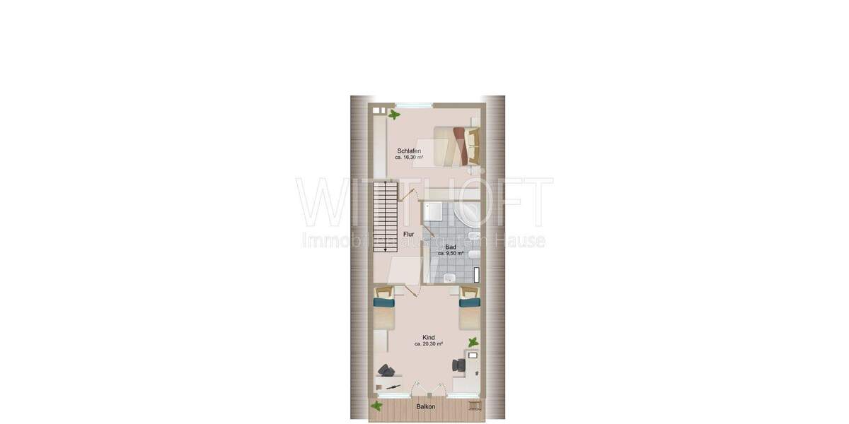 Doppelhaushälfte Hamburg - Tonndorf Tonndorf - 3 Zimmer, 118 m&sup2;, 2.195&euro; | Angebot:24708574