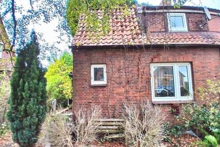 Historische Fischerhäuser in Finkenwerder - Doppelhaushälfte und Grundstück 3 zimmer