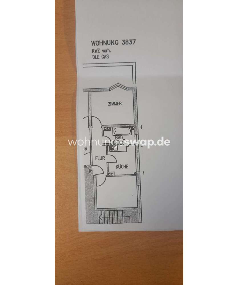 Wohnung zum Mieten in Hamburg-Nord, Hamburg 418 € 45 m²